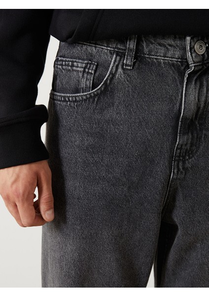 Yeni Sezon Baggy Fit Erkek Jean Pantolon - S5R167Z8 indirimleri