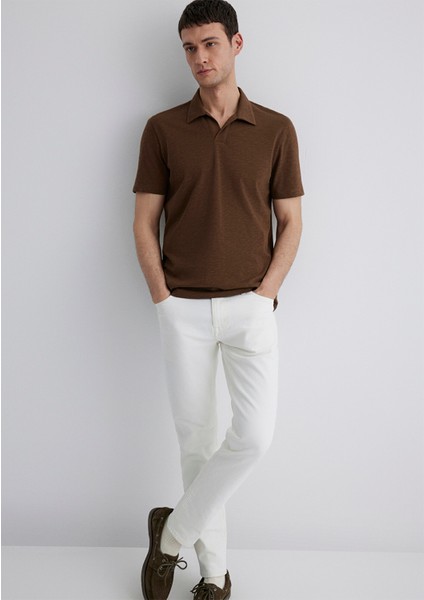 Kahverengi Polo Tişört 0612597-89330 modelleri