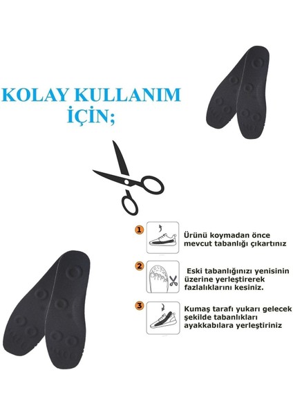 Ortopedik Poliüretan Ayakkabı Tabanı ve Keçesi, Konfor ve Destek Sağlar.