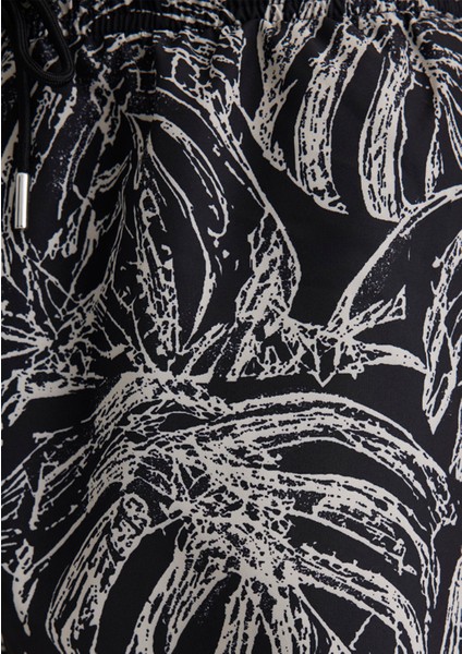 Siyah Kısa Deniz Şortu 0911895-900