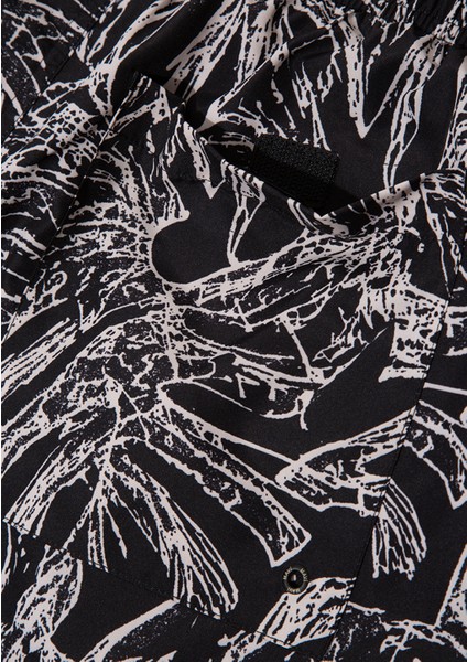 Siyah Kısa Deniz Şortu 0911895-900