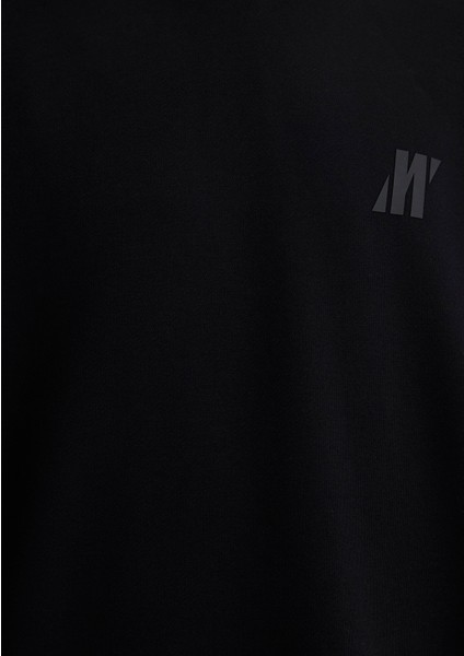 Mavi Pro Kapüşonlu Siyah Sweatshirt 0S10353-71379