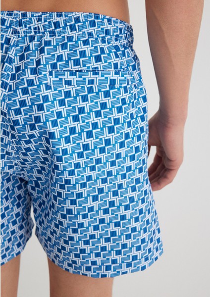 Mavi Kısa Deniz Şortu 0911902-24367