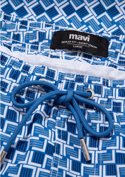 Mavi Kısa Deniz Şortu 0911902-24367