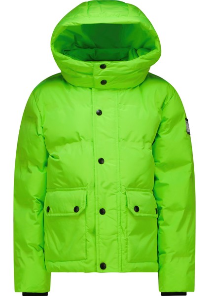 Yeşil Erkek Çocuk Kayak Montu R409-6202-304-COLORADO Boys Super F