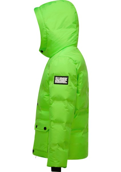 Yeşil Erkek Çocuk Kayak Montu R409-6202-304-COLORADO Boys Super F fiyatları