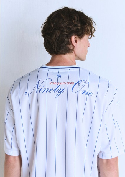 Madrid Baskılı Beyaz Forma Tişört 0612779-620