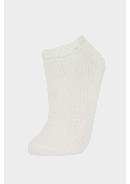 Kadın 5'li Pamuklu Patik Çorap F5431AXNS modelleri
