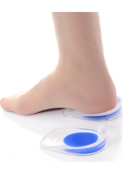 Ortopedik Silikon Tabanlık, Gizli Topuk Yastığı ve Boy Uzatıcı Konforlu Destek