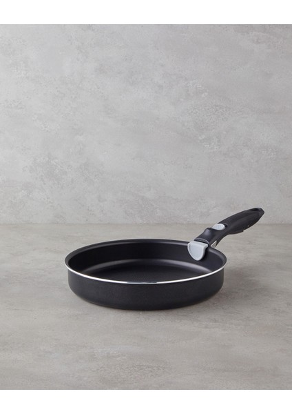 Clickease Premium 11 Parça Tencere Seti 16 – 20 – 24 – 26 - 28 cm Siyah fırsatları