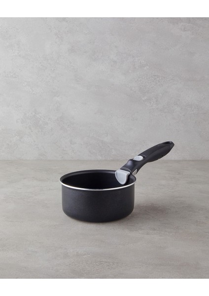 Clickease Premium 11 Parça Tencere Seti 16 – 20 – 24 – 26 - 28 cm Siyah