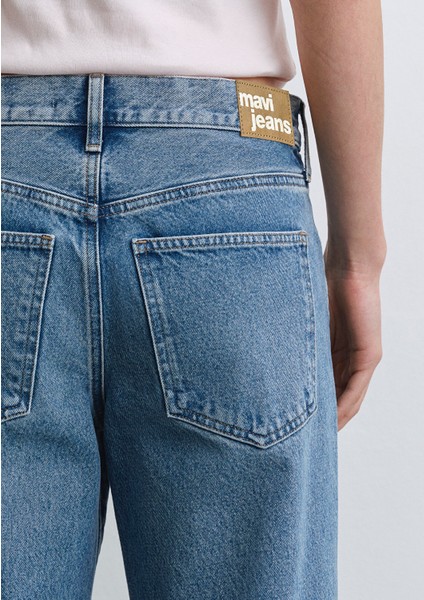 Sandy Extra 90s Açık Mavi Jean Pantolon 1012634-90598