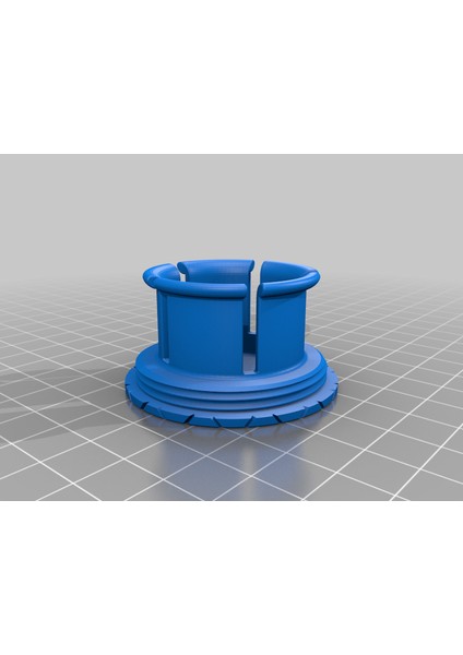 Dişli Kulaklık Tutucu (Sadece Plastik Aparattır!!!) 3D modelleri