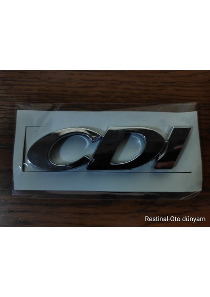 W639 Vito 2004 - 2014 Cdı Arka Bagaj Yazısı Krom modelleri