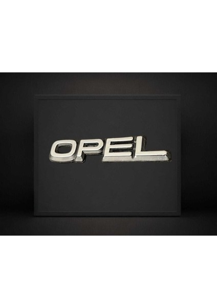 Ithal ^opel^vectra A Kasa Opel Yazısı 1988 - 1995 ''opel Bagaj Yazısı'' Orijinal Boyut