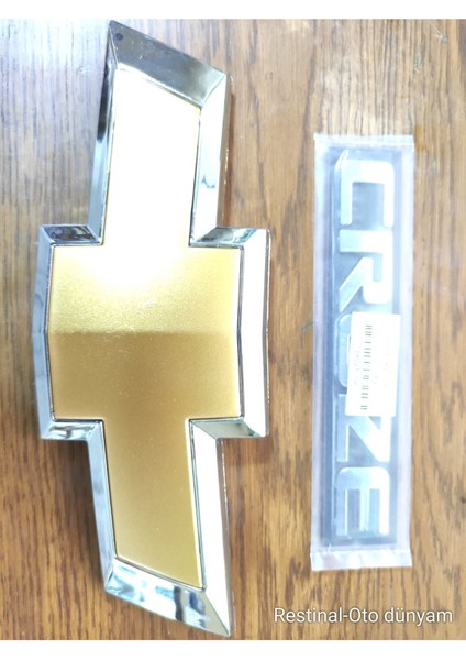 Chevrolet Cruze Ön Panjur Arması + Cruze Yazısı 2009-2014 (Amblem) (Spor Model Uygun Değil) 2 Li fırsatları