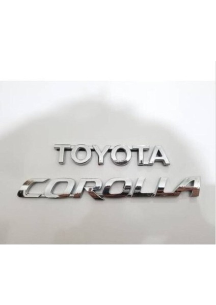 Toyota Corolla Bagaj Yazısı 2003-2017 Model-Yüksek Aksesuar-