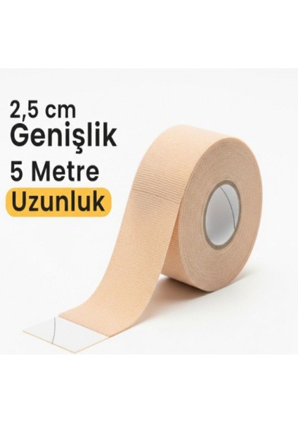 Adımlarınızı Konforlandıran 2.5 cm x 5 M Ayakkabı Vurma Önleyici Bant