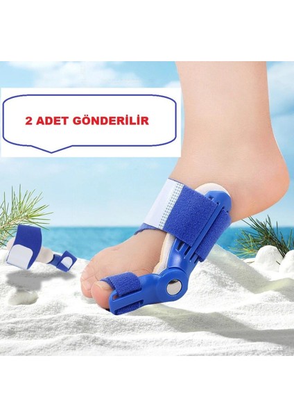 Iki Adet Ayak Parmak Düzeltici Kemik Çıkığı Düzleştirici Aparat