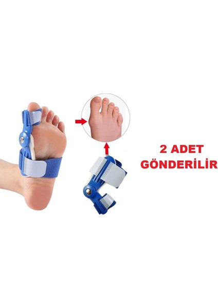 Iki Adet Ayak Parmak Düzeltici Kemik Çıkığı Düzleştirici Aparat