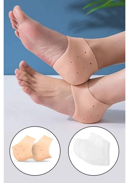 Konforlu Silikon Topuk Çorabı – Gizli Topuk Dikenine Destek, Rahat ve Şık Tasarım