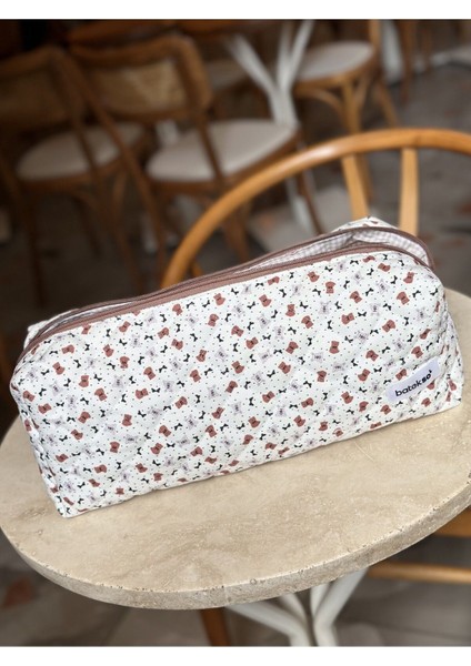 Renkli Tavşan ve Ayıcık Desenli Seyahat Çantası, Xl Boy indirimleri