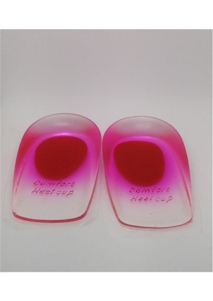 Yumuşak Silikon Ayak Tabanı Desteği, Pembe, Rahat ve Hafif Kullanım