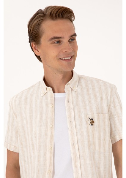 Erkek Camel Gömlek Kısa Kollu 50299600-VR015 fiyatları