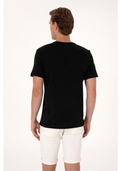 Erkek Siyah Tişört 50306923-VR046 indirimleri