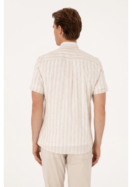 Erkek Camel Gömlek Kısa Kollu 50299600-VR015 indirimleri