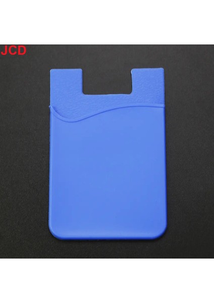 Jcd 5 Pcs Sıcak Satış Telefon Kartı Tutucu Silikon Cep Telefonu Arka Kartı Tutucu Elastik Cüzdan Sopası Yapıştırıcı Nakit Kimliği Yumuşak Mavi (Yurt Dışından)