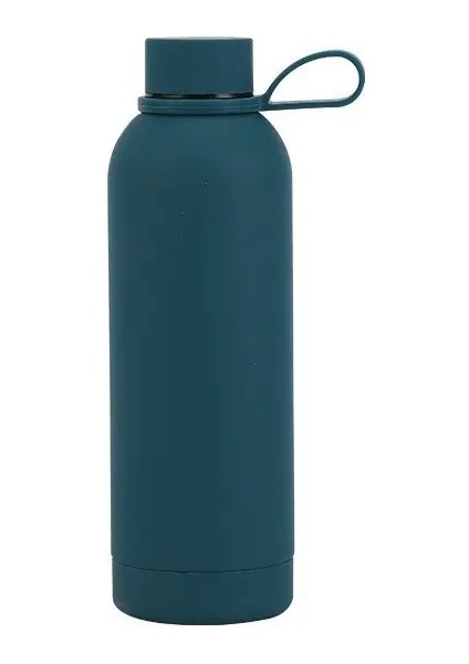 500ML 304 Paslanmaz Çelik Küçük Şişe Saplı Açık Hava Taşınabilir Spor Kupası Vakum Yalıtımleri Kapasite500MLGöl Su Yeşili (Yurt Dışından)