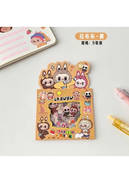5 Adet Sevimli Canavar Çıkartmaları Öğrenciler Fincan Çıkartmaları Kawaii Diy Scrapbook El Kitabı Günlüğü Astetik Çıkartma Okul Kırtasiye S3 (Yurt Dışından)