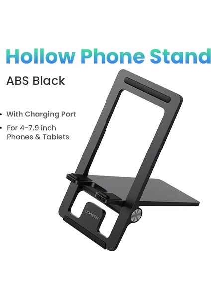 Ugreen Telefon Stand Tutucu Masa Cep Telefonu Dock Standı Iphone 16 15 14 Pro Max Ayarlanabilir Katlanabilir Cep Telefonu Tutucu Stand Telefon Stand (Yurt Dışından)