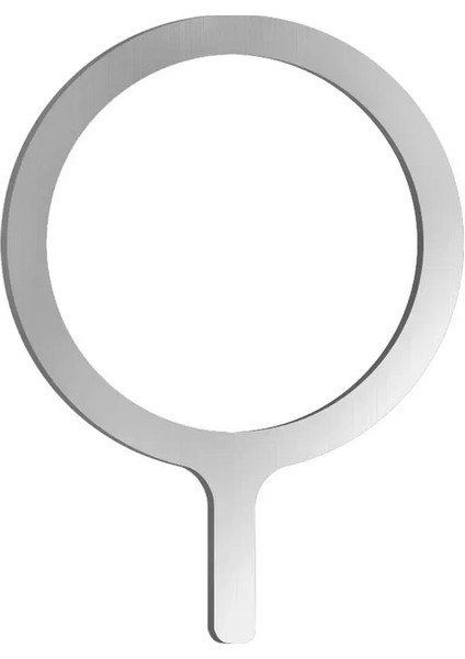 Magsafe Kablosuz Şarj Için Manyetik Çıkartma Tüm Cep Telefonları Için Manyetik Çıkartma Halkaları Araç Tutucu Q Şekli Manyetik Metal Demir Sac RolorSiyah 1 Pcs (Yurt Dışından)
