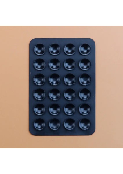 Jcd 18 Sırtlanmış Silikon Emme Pedi Telefon Fikstürü Emme Kupası Destekli Yapışkan Silikon Kauçuk Sabit Pad Sabit PadkolPembe (Yurt Dışından)