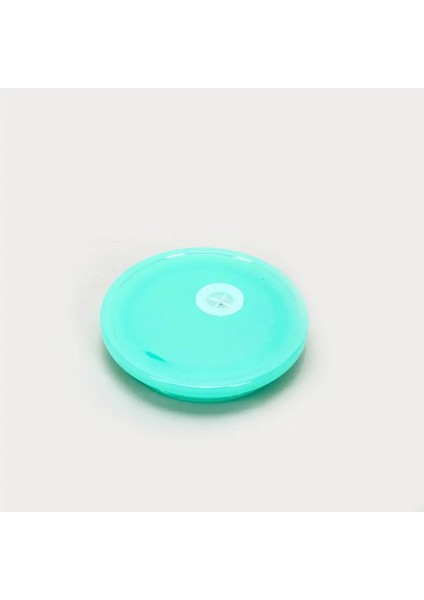 16 Oz Fincan Kapağı Taşınabilir Şeker li Plastik Cam Dak Kapaklar Buzlu Kahve Fincanı Yeniden Kullanılabilir Kase Kapak RengiYeşil (Yurt Dışından)