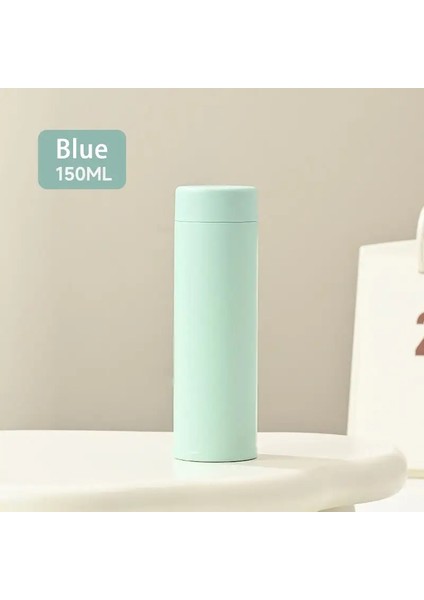 1pc Mini Protable Kalınlaştırılmış Paslanmaz Çelik Vakum Termos Kupası Termal Yalıtım Cep Kupası 120/150/180ML Küçük Su Bottlecaity316 Paslanmaz ÇelikGöl Mavisi 150ML (Yurt Dışından)
