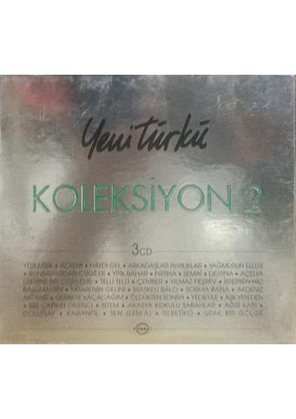 Dikkat CD Yeni Türkü – Koleksiyon 2 3xcd Box Set