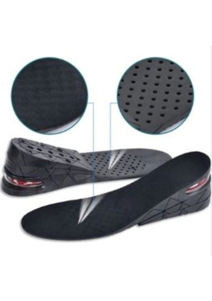 Hava Yastıklı Uzatıcı Tabanlık, Ortopedik ve Gizli Topuk 7cm, Konfor ve Şıklık Sağlar