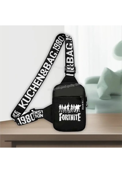 Fortnited Sports Sandalı Çanta Erkekler Küçük Cep Telefonu Anime Figür Figür Eşend Çantaları Boys Bel Çantaları Çok Fonksiyonlu Çanta ÇantasıBLZY-158 (Yurt Dışından)