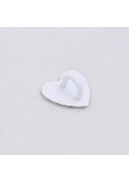 4-1pc Mini Kawaii Yapıştırıcı Metal Kalp Telefon Cazibesi Tutucu Sevimli Cep Telefonu Kasa Parmak Yüzüğü Kanca Tokası Toka Aksesuarları1pcs Siyah (Yurt Dışından)