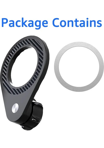 Iphone Magsafe Samsung Xiaomicolor Için 17MM Ball Head Universal Mıknatıs Montaj Aksesuar Için Ibudi Magnicy Araba Telefon Tutucu TabanSiyah(Yurt Dışından)