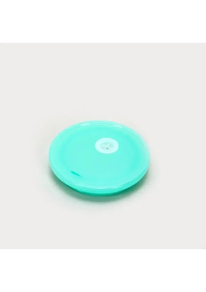16 Oz Fincan Kapağı Dalı Yeniden Kullanılabilir Plastik Cam Dak Kapaklar Buzlu Kahve Fincanı Şeker li Kase Kapak RengiYeşil (Yurt Dışından)