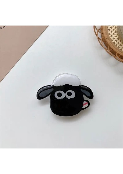 Karikatür Sevimli Köpek Katlanabilir Parmak Yüzüğü Griptok Telefon Tutucu Iphone 16 15 Samsung Destek Soket Cep Kavrama Tok Stand Braket D (Yurt Dışından)