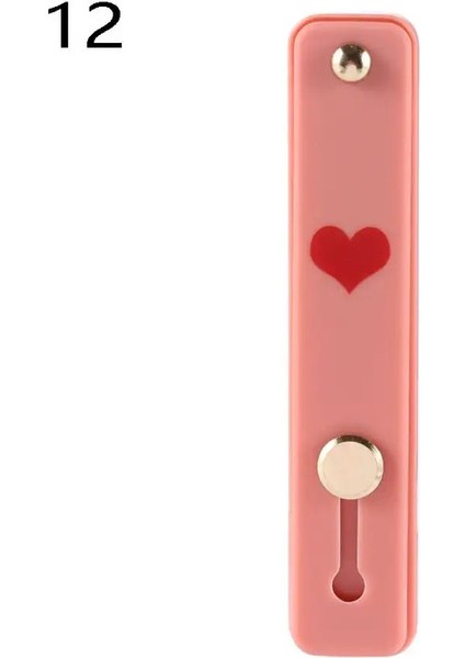 Yaratıcı Kavrama Standı Şeker li Telefon Tutucu Silikon Parmak Yüzüğü Push Pull Bracket Universal El Band Telefon Aksesarları 12 (Yurt Dışından)