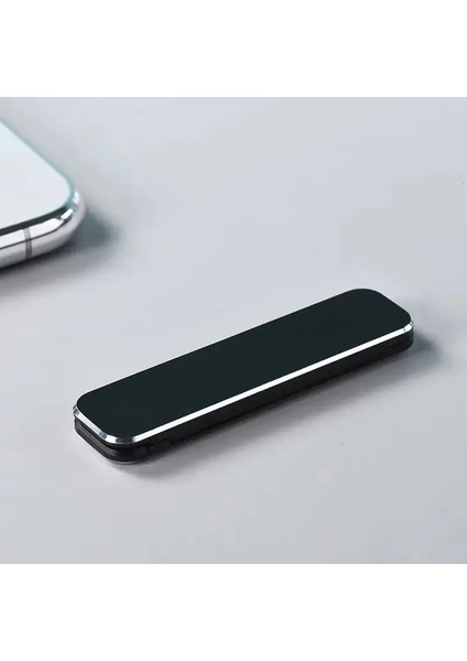 Katlanır Mini Metal Telefon Tutucu Alüminyum Alaşım Katlanabilir Masaüstü Stand 360 Dönen Evrensel Cep Telefon Masası BracketcolorSiyah (Yurt Dışından)