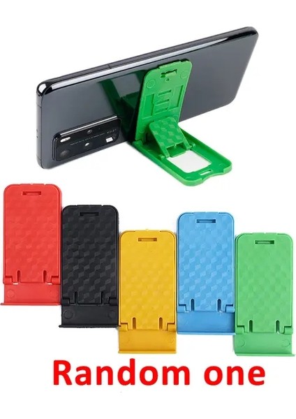 Taşınabilir Katlanır Telefon Standı Evrensel Mini Boyutunda Montaj Tutucu iPhone 14 Için Kararlı Hafif Ince Stant (Yurt Dışından)