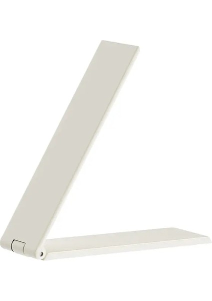 Universal Ultra Ince Cep Telefonu Tutucu Braket Metal Masaüstü Cep Telefonu Kompakt Stand Katlanabilir Destek Kickstand iPhone Beyaz (Yurt Dışından)