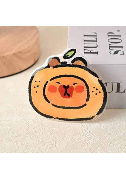 Yeni Japon Kore Tarzı Ins Karikatür Sevimli Eğlenceli Kapia Parmak Hava Yastığı Braketi Için IPHONE16 Popsockets Hava Yastığı Griptok Kavrama Tok Kobay 5 (Yurt Dışından)